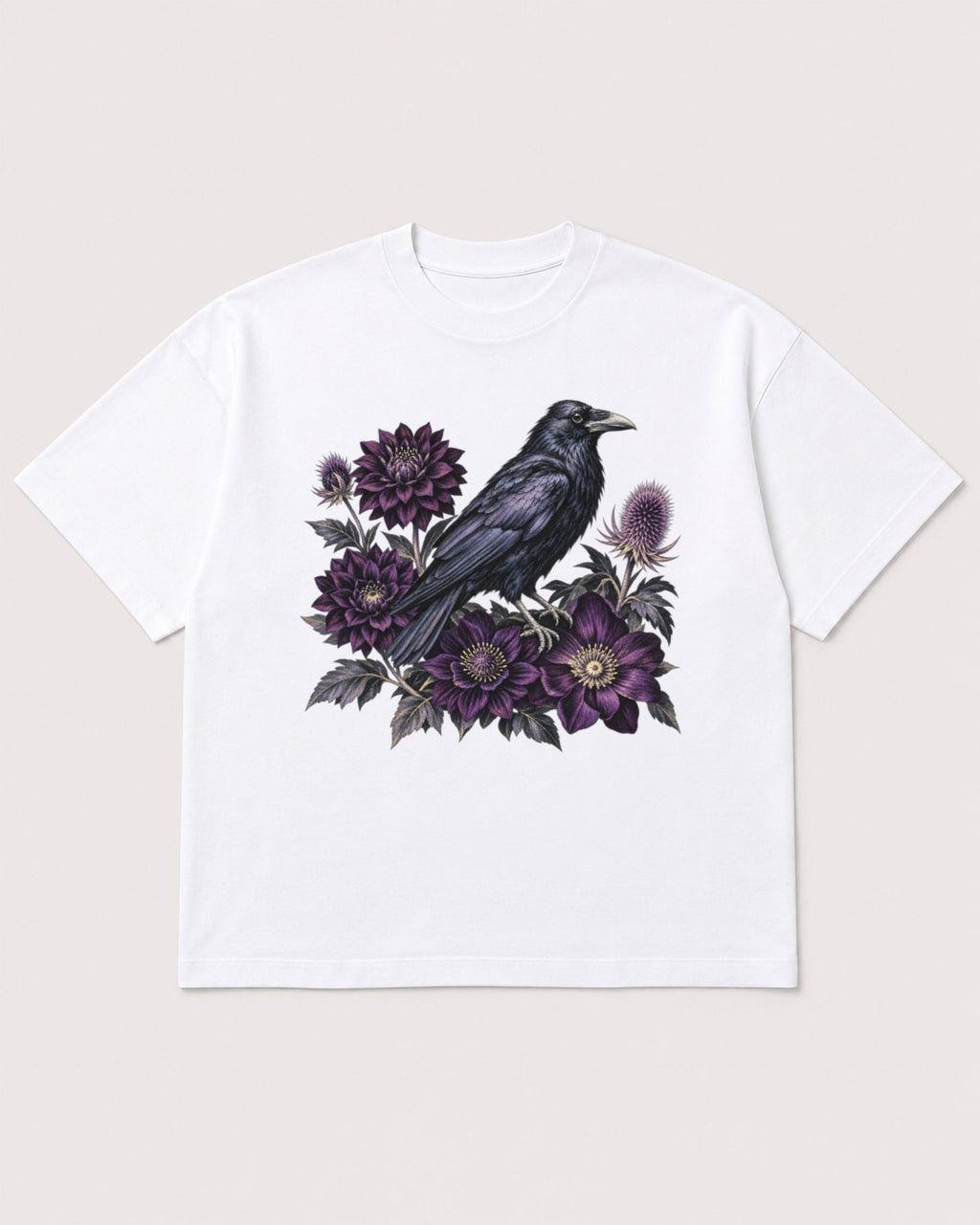 Mockup Boxy Heavyweight Tee White product