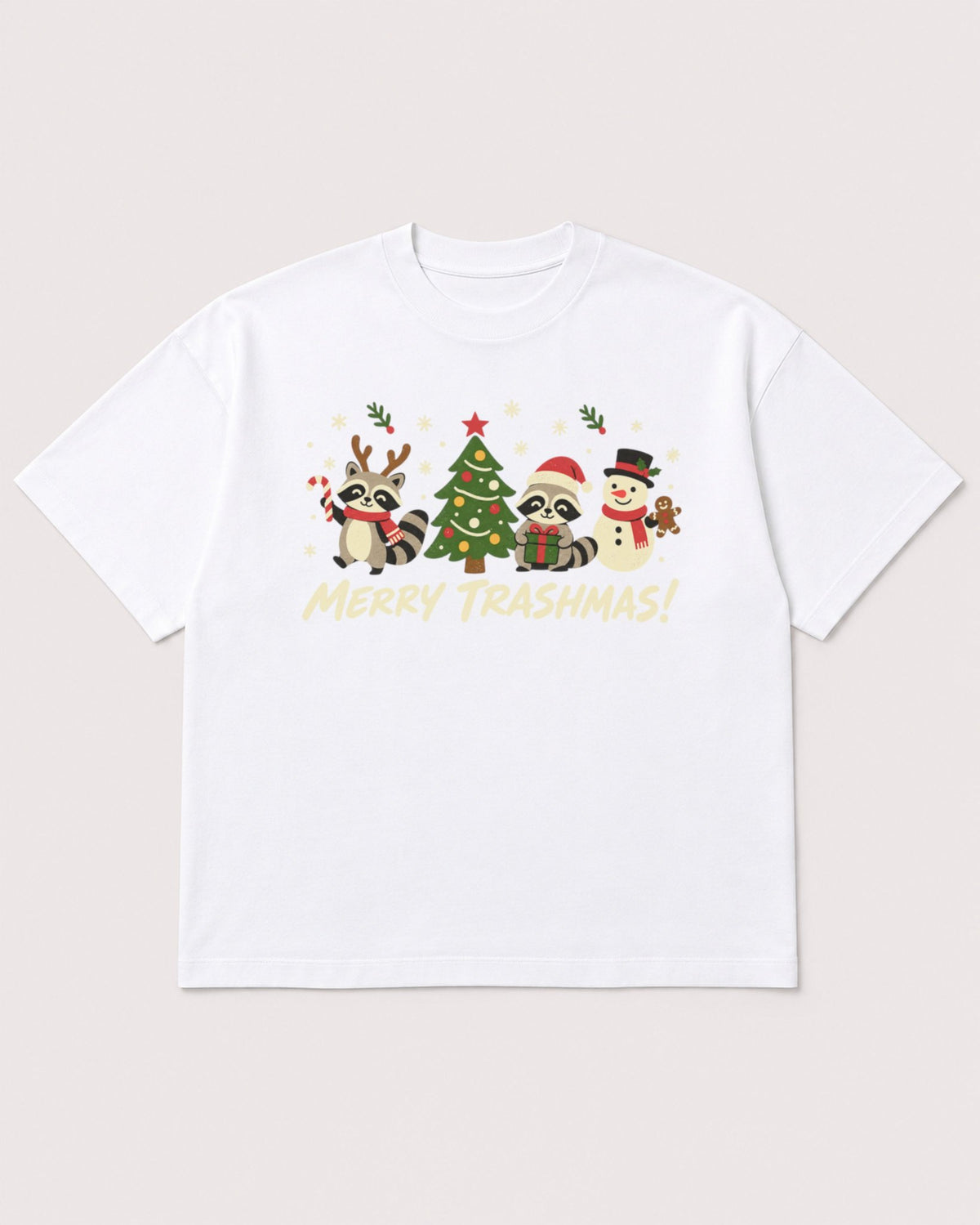 Mockup Boxy Heavyweight Tee White product