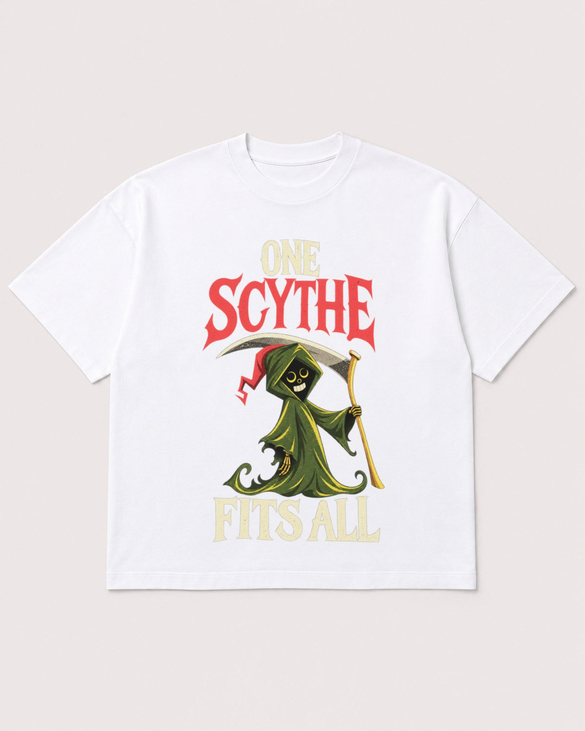 Mockup Boxy Heavyweight Tee White product