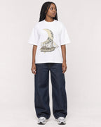 Mockup Boxy Heavyweight Tee White female full-body 04