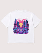 Mockup Boxy Heavyweight Tee White product