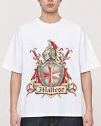 Mockup Boxy Heavyweight Tee White male close-up 01