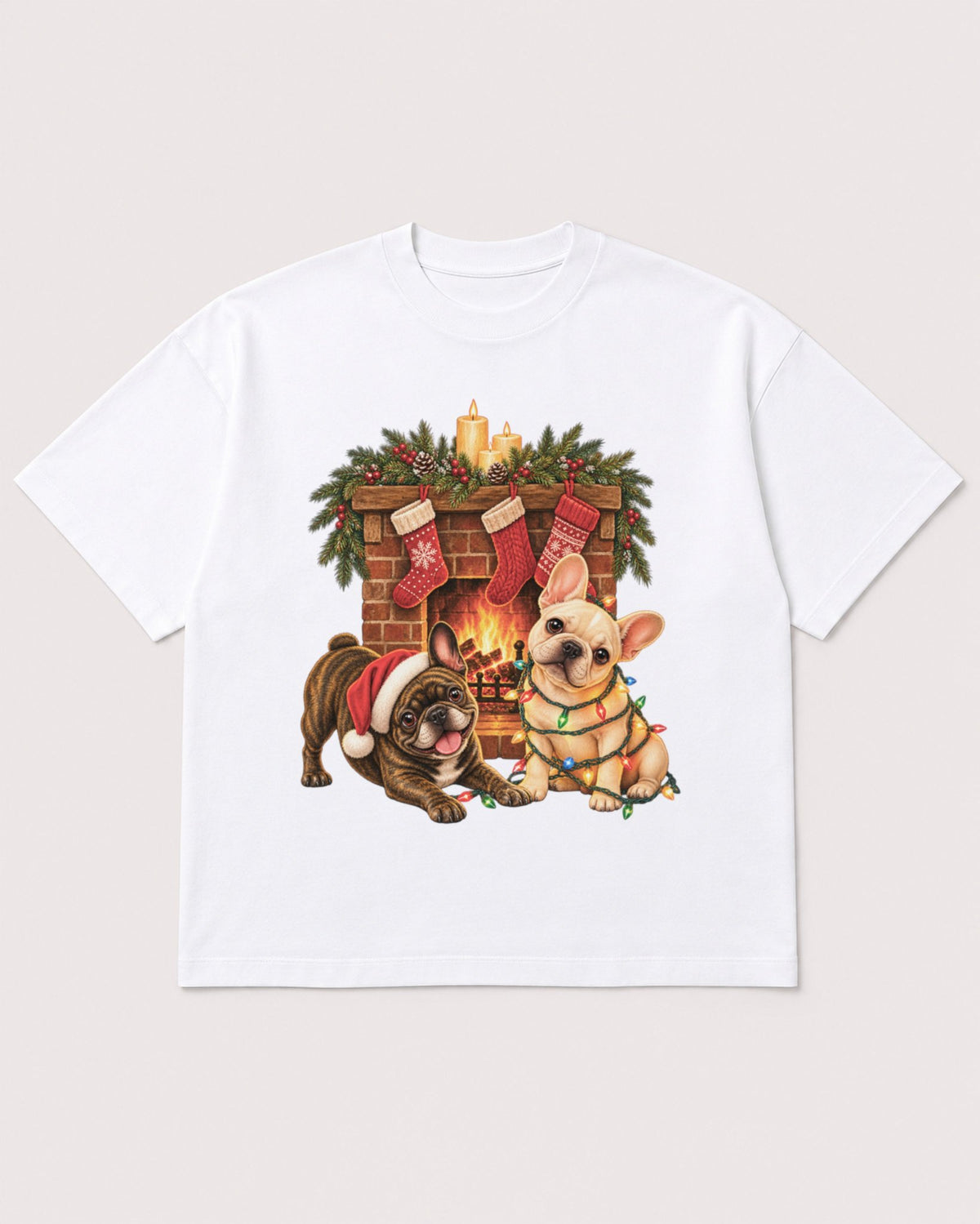Mockup Boxy Heavyweight Tee White product