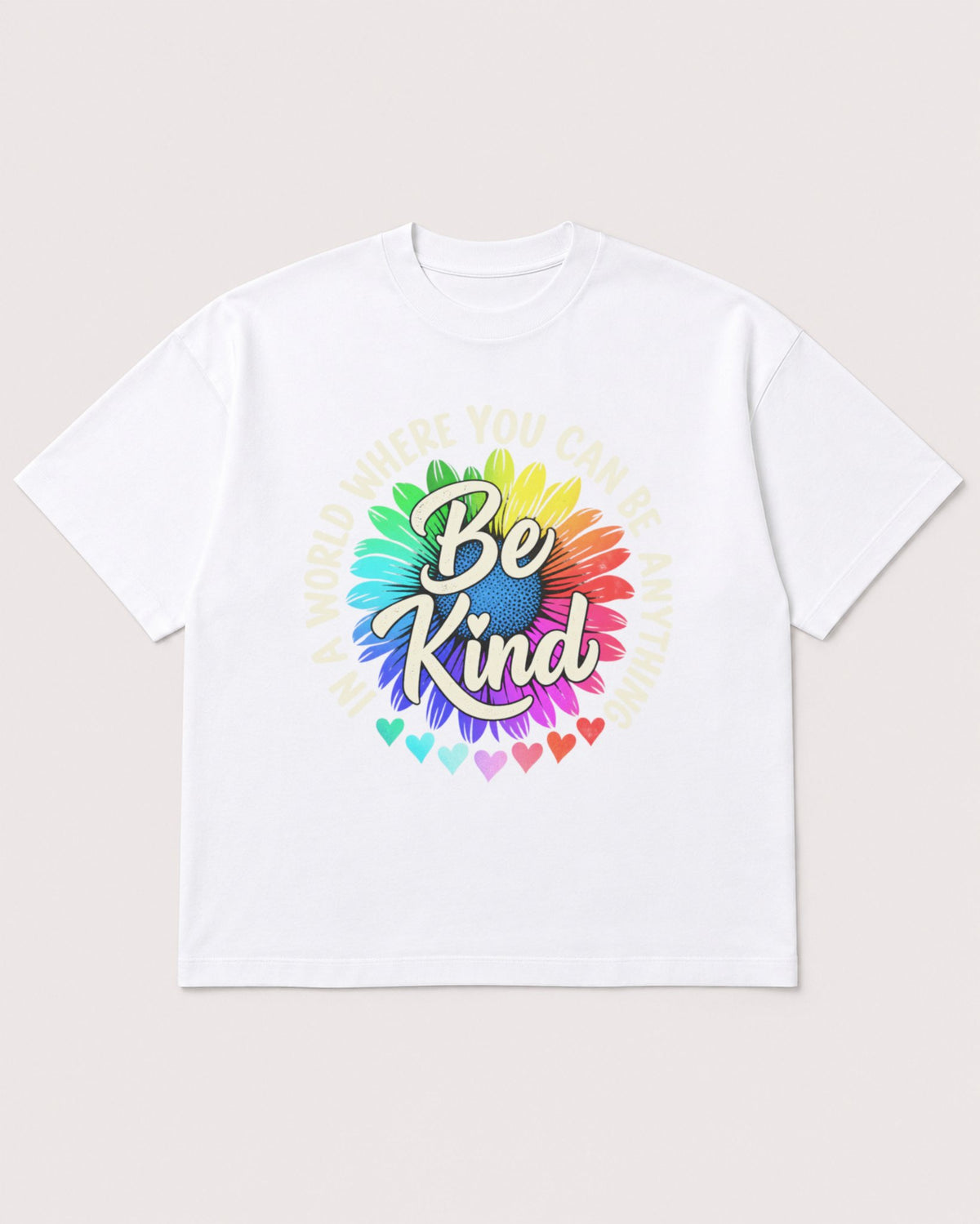 Mockup Boxy Heavyweight Tee White product