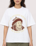 Mockup Boxy Heavyweight Tee White female close-up 02