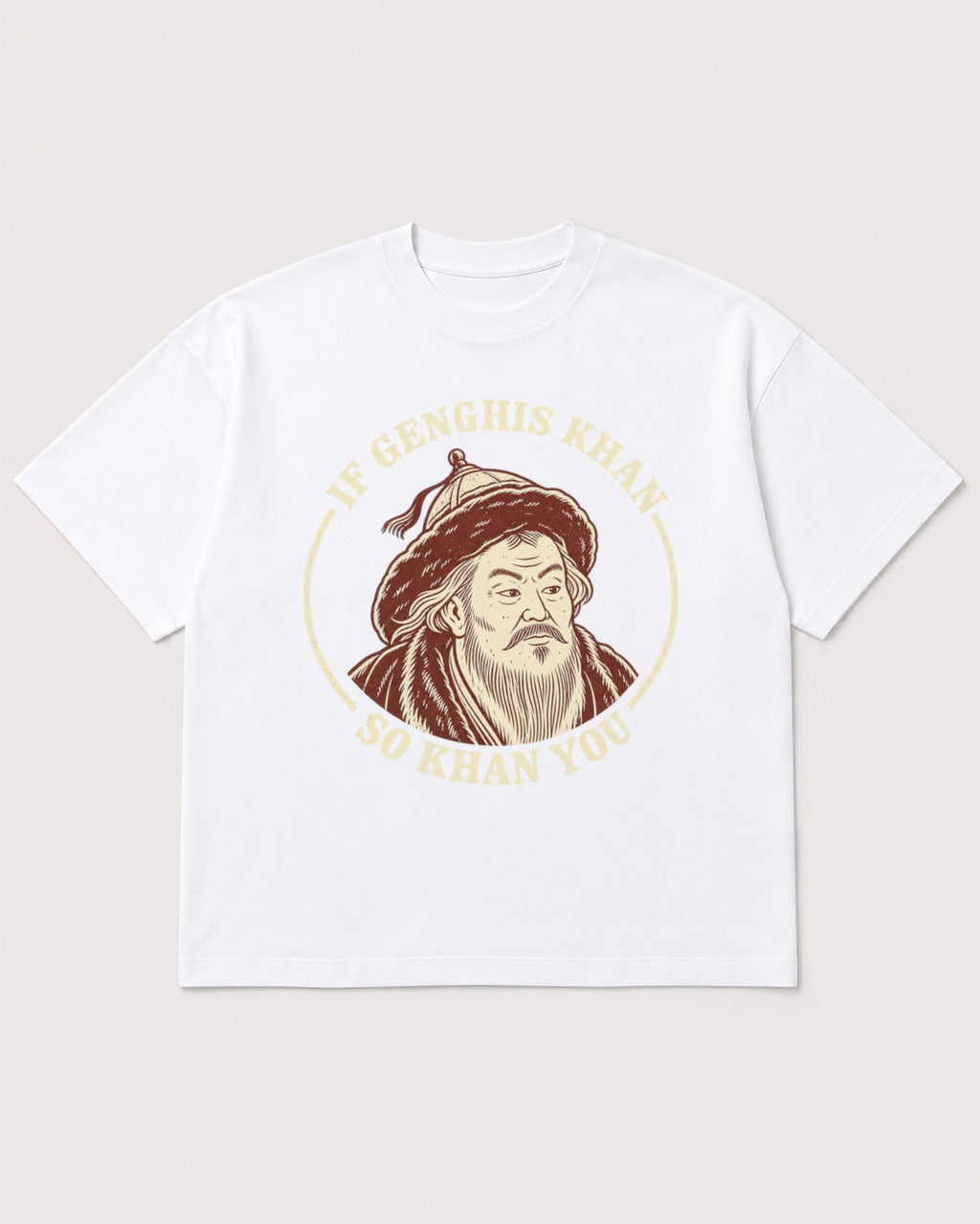 Mockup Boxy Heavyweight Tee White product