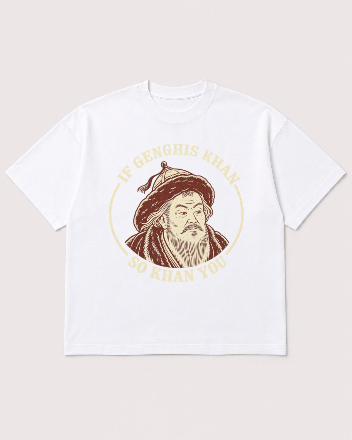 Mockup Boxy Heavyweight Tee White product