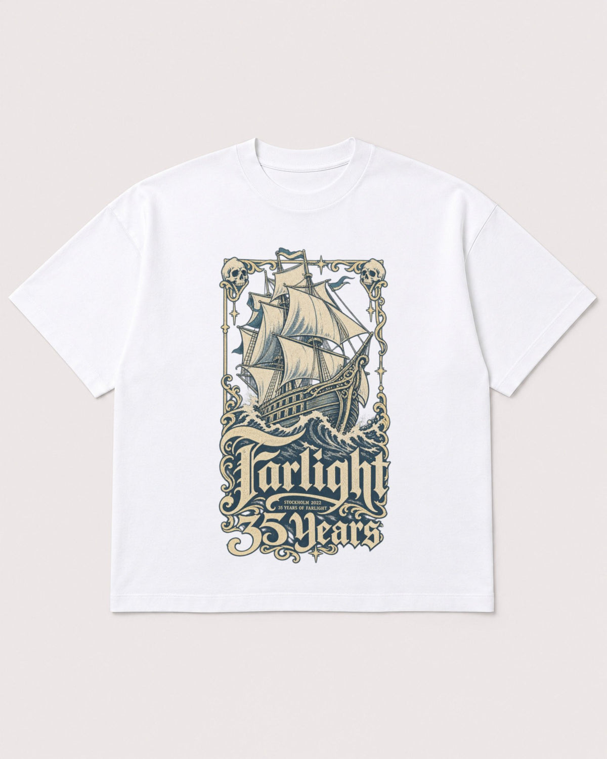 Mockup Boxy Heavyweight Tee White product