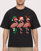 Mockup Boxy Heavyweight Tee Black male close-up 08