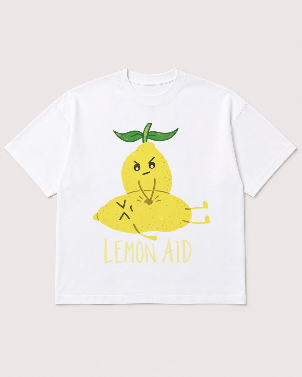 Mockup Boxy Heavyweight Tee White product