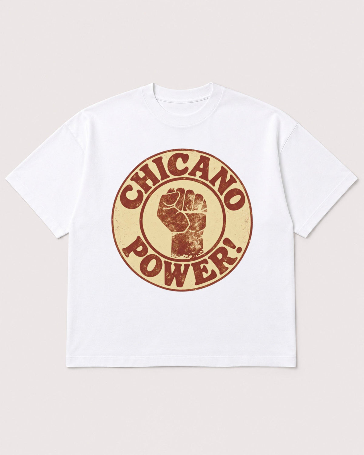 Mockup Boxy Heavyweight Tee White product