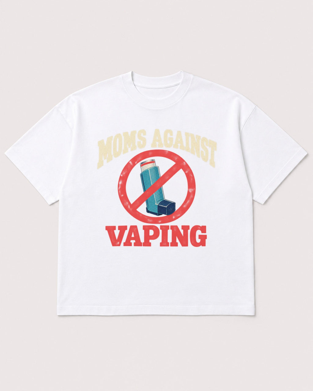 Mockup Boxy Heavyweight Tee White product