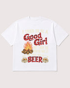 Mockup Boxy Heavyweight Tee White product