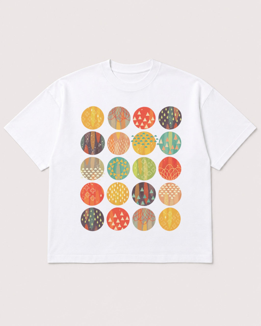 Mockup Boxy Heavyweight Tee White product