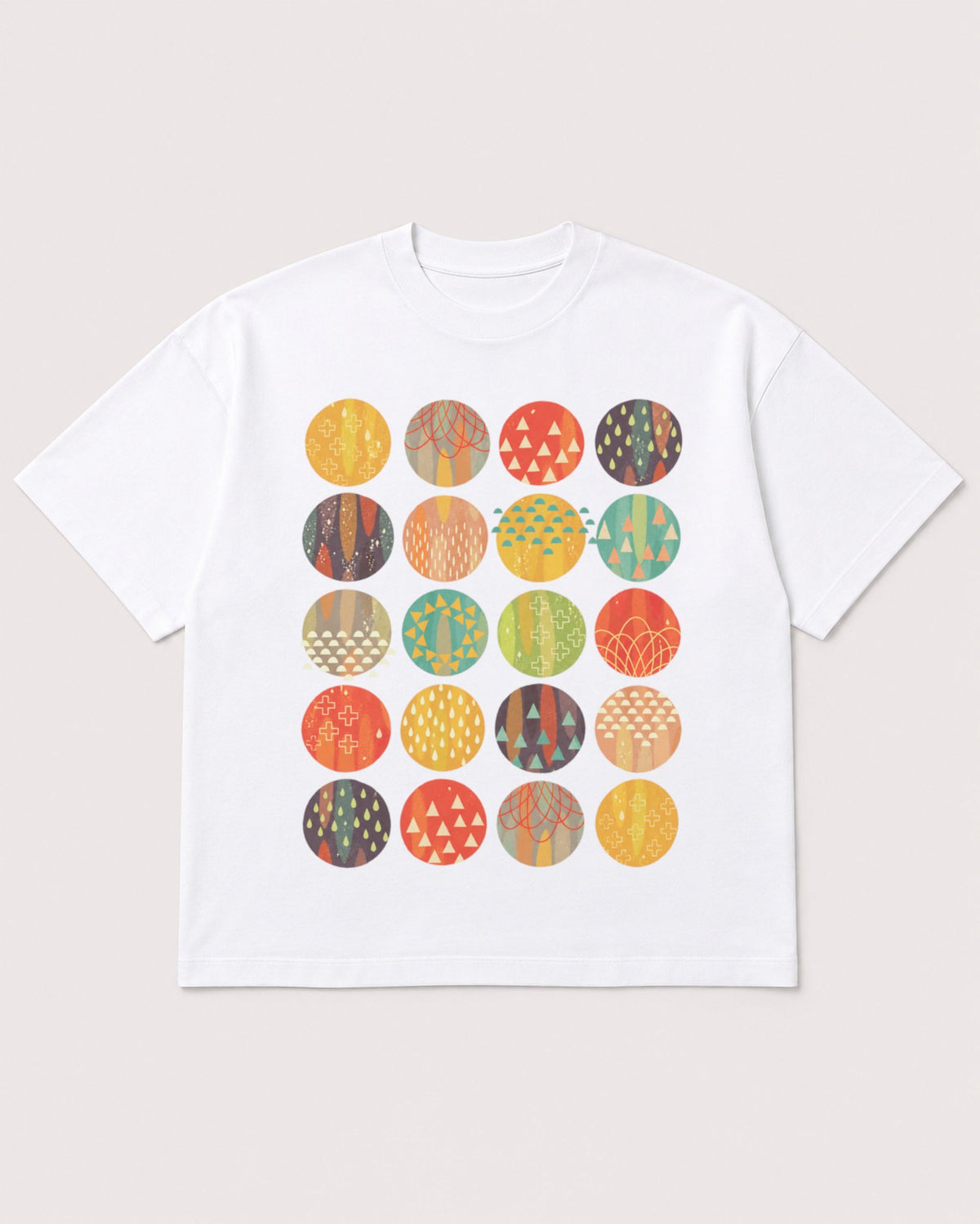 Mockup Boxy Heavyweight Tee White product