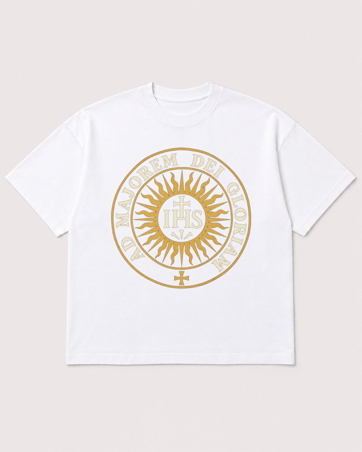Mockup Boxy Heavyweight Tee White product