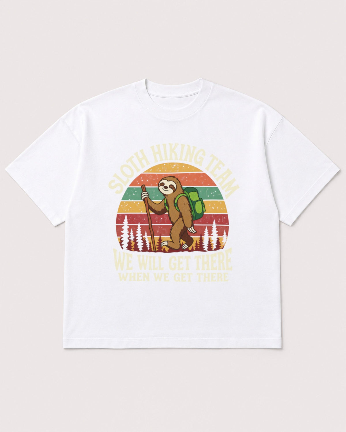 Mockup Boxy Heavyweight Tee White product