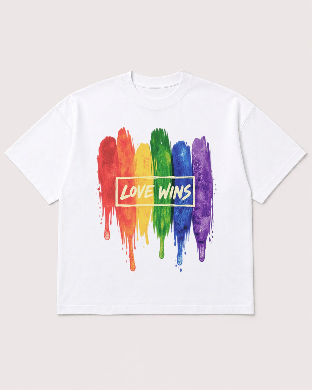 Mockup Boxy Heavyweight Tee White product