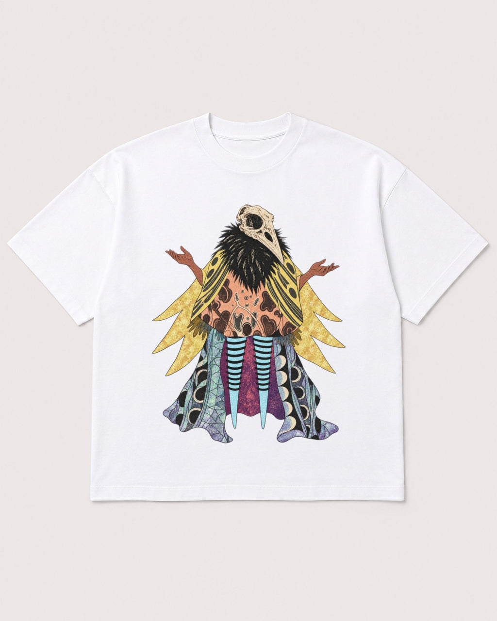 Mockup Boxy Heavyweight Tee White product