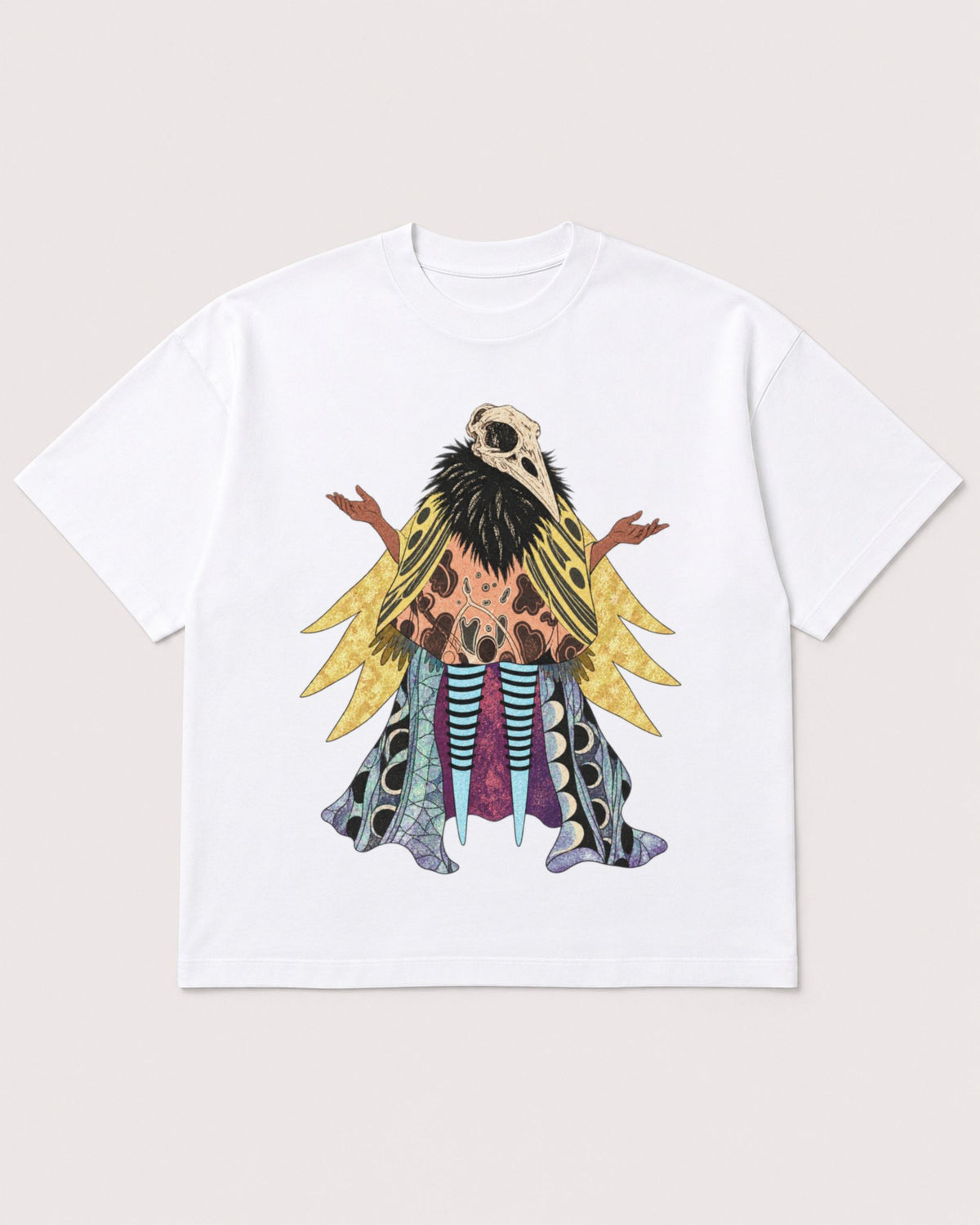 Mockup Boxy Heavyweight Tee White product