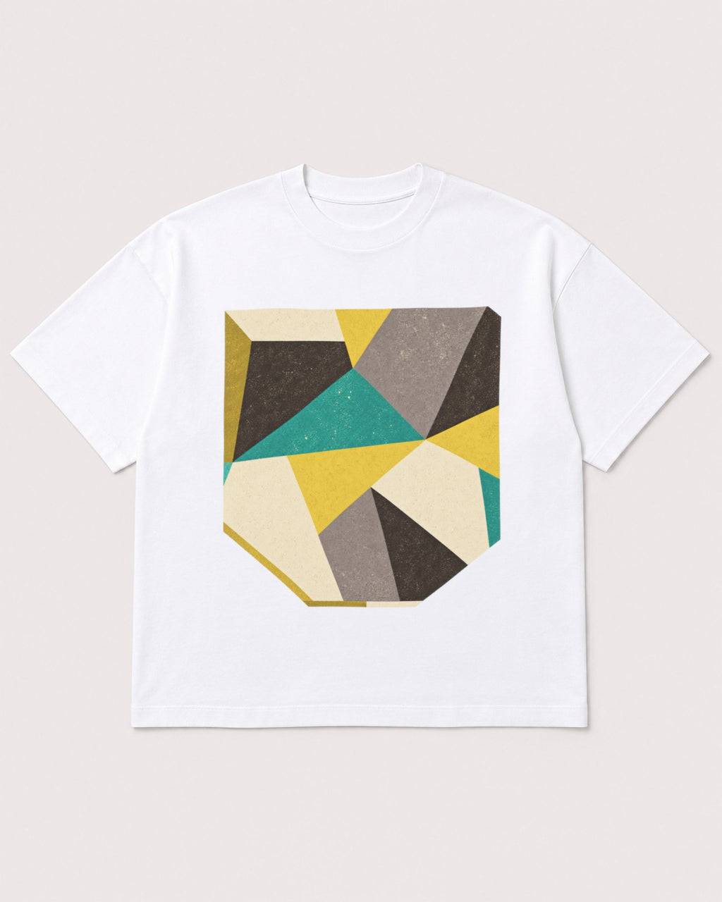 Mockup Boxy Heavyweight Tee White product