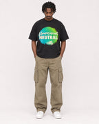 Mockup Boxy Heavyweight Tee Black male full-body 04