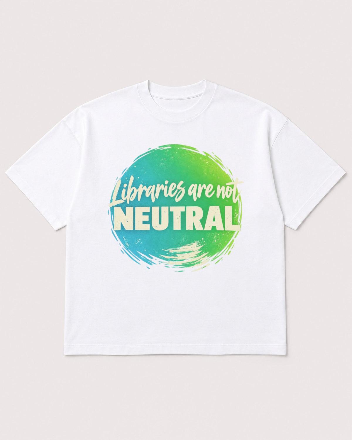 Mockup Boxy Heavyweight Tee White product