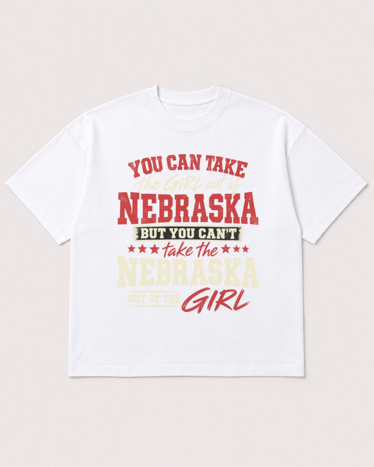 Mockup Boxy Heavyweight Tee White product