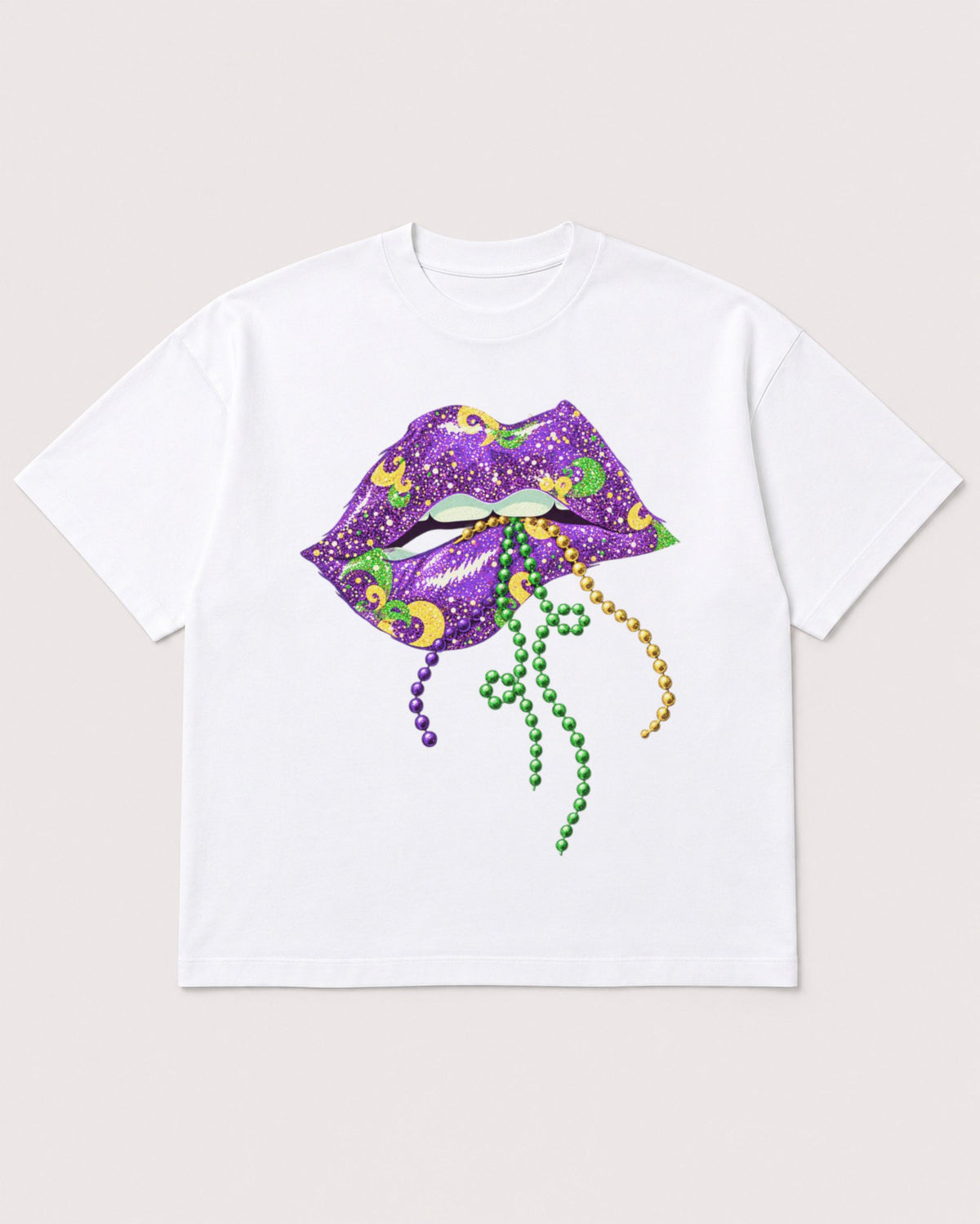 Mockup Boxy Heavyweight Tee White product