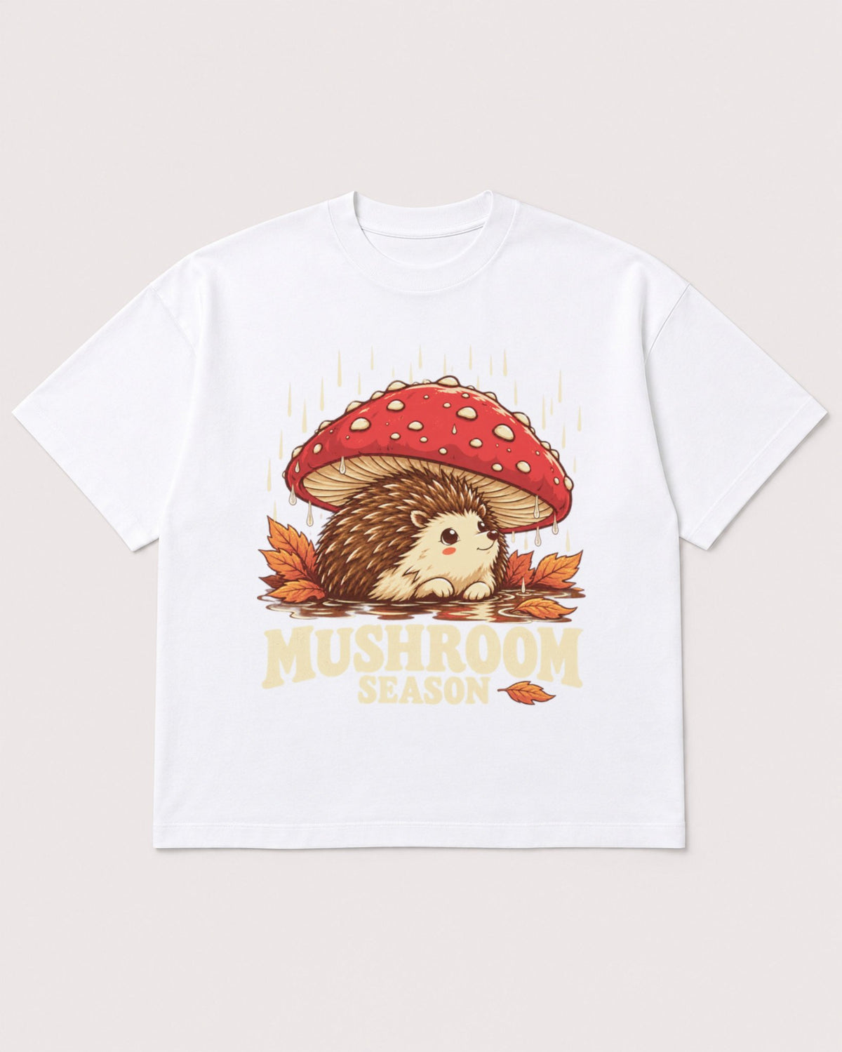 Mockup Boxy Heavyweight Tee White product