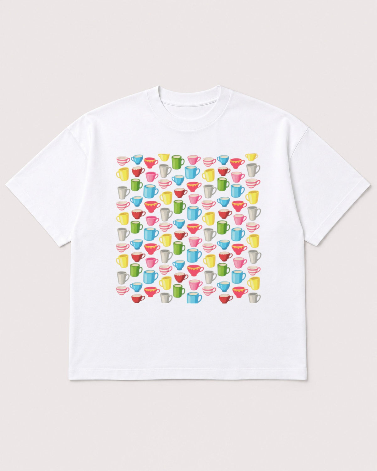 Mockup Boxy Heavyweight Tee White product