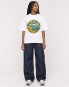 Mockup Boxy Heavyweight Tee White female full-body 04