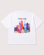 Mockup Boxy Heavyweight Tee White product