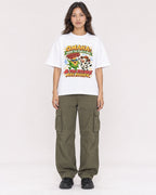 Mockup Boxy Heavyweight Tee White female full-body 02