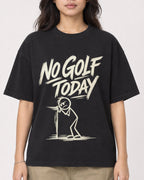 Mockup Boxy Heavyweight Tee Black female close-up 02