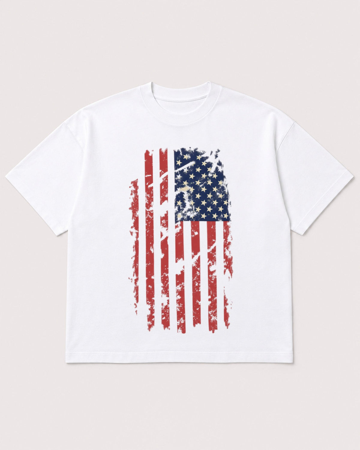 Mockup Boxy Heavyweight Tee White product