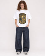 Mockup Boxy Heavyweight Tee White female full-body 09