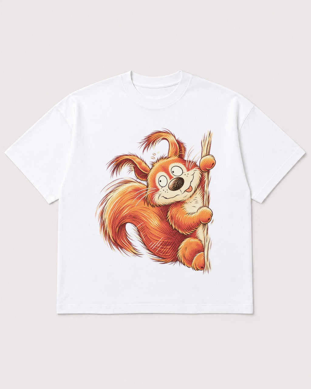 Mockup Boxy Heavyweight Tee White product