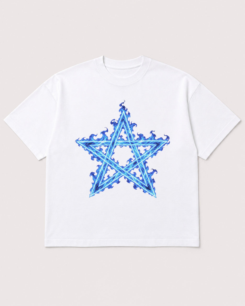 Mockup Boxy Heavyweight Tee White product