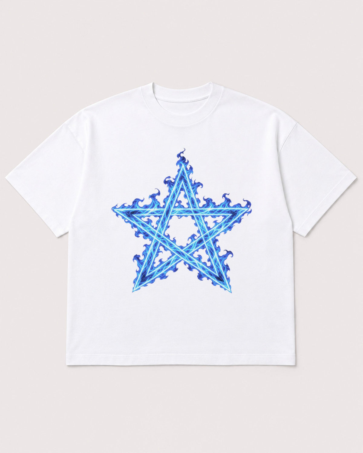 Mockup Boxy Heavyweight Tee White product