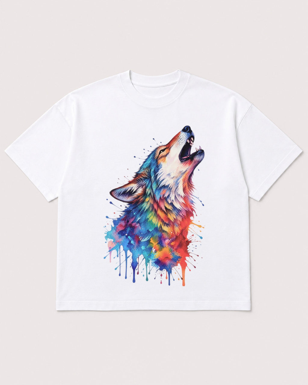 Mockup Boxy Heavyweight Tee White product