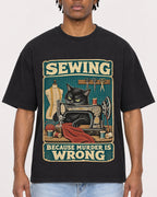 Mockup Boxy Heavyweight Tee Black male close-up 05