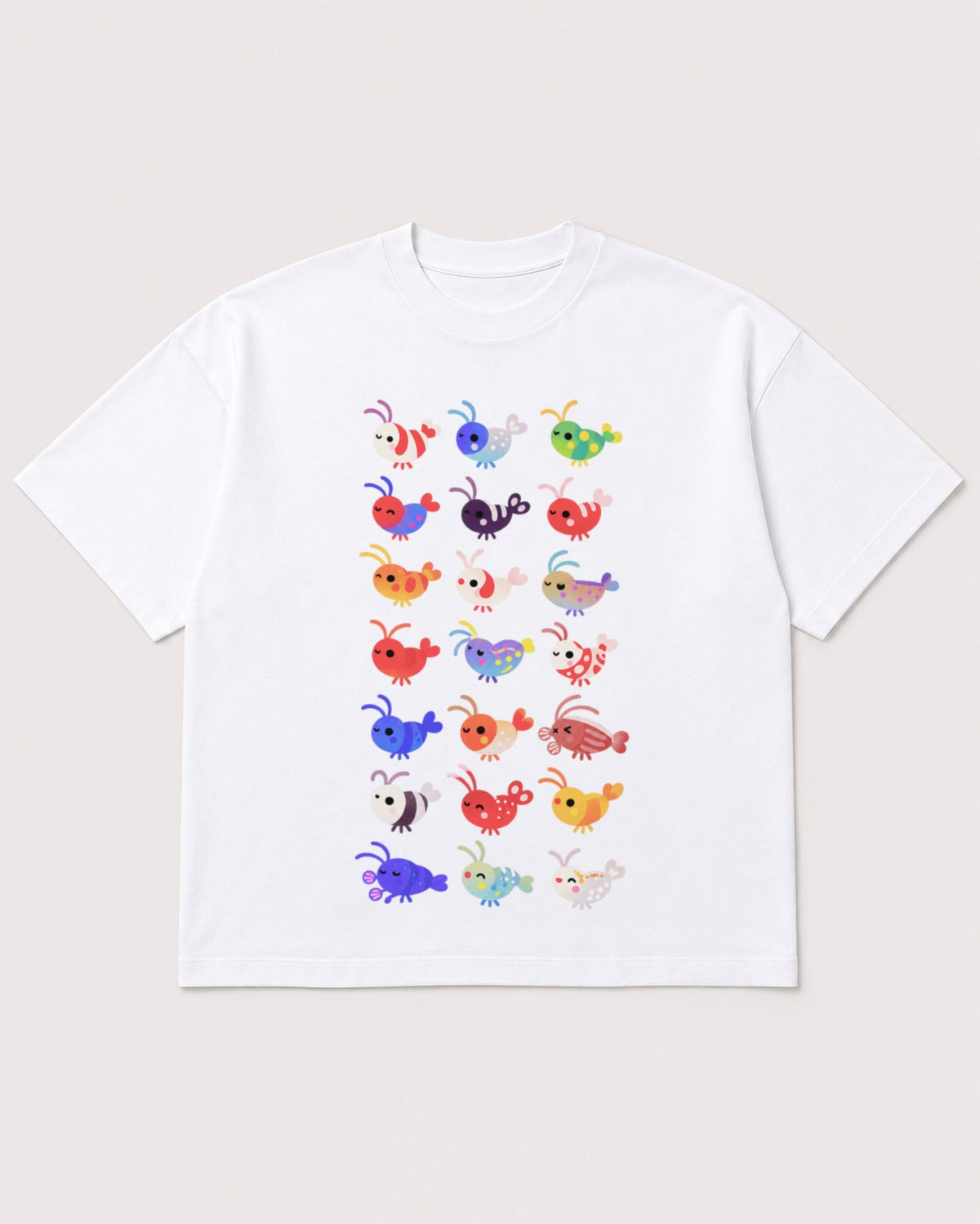Mockup Boxy Heavyweight Tee White product