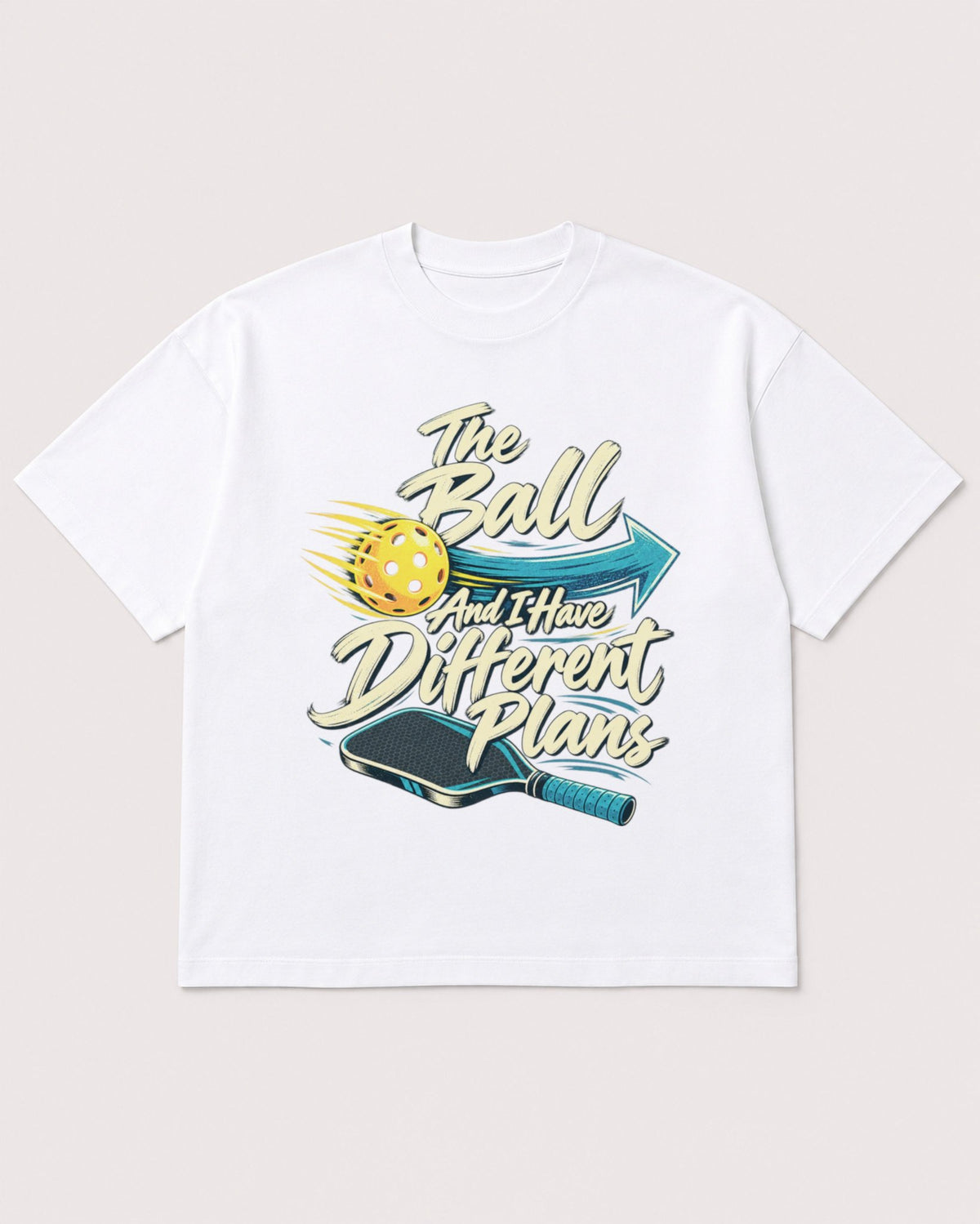 Mockup Boxy Heavyweight Tee White product