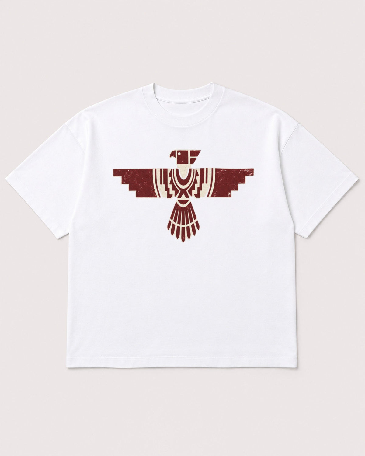 Mockup Boxy Heavyweight Tee White product