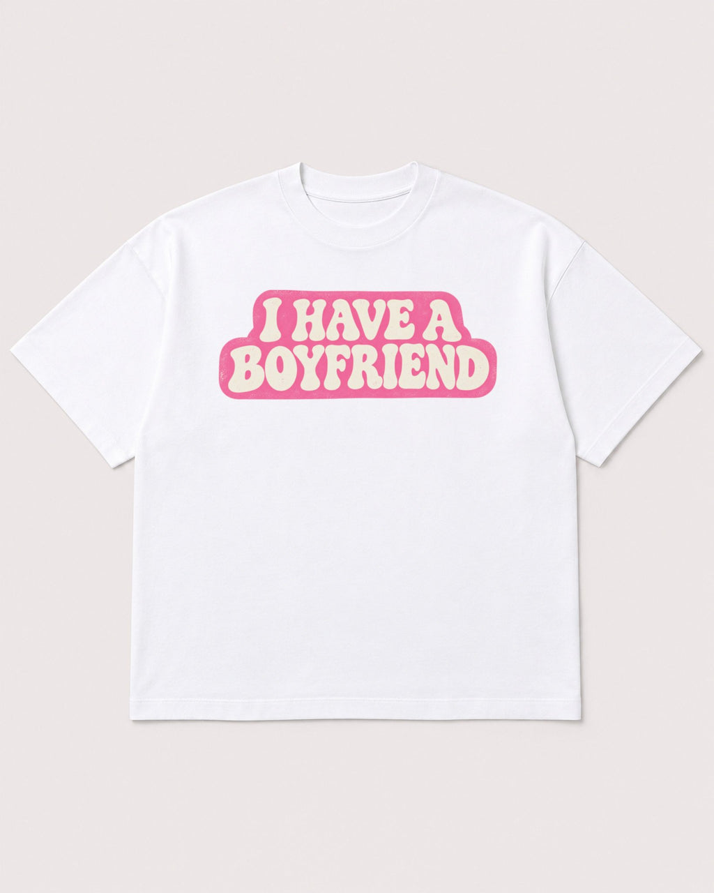 Mockup Boxy Heavyweight Tee White product