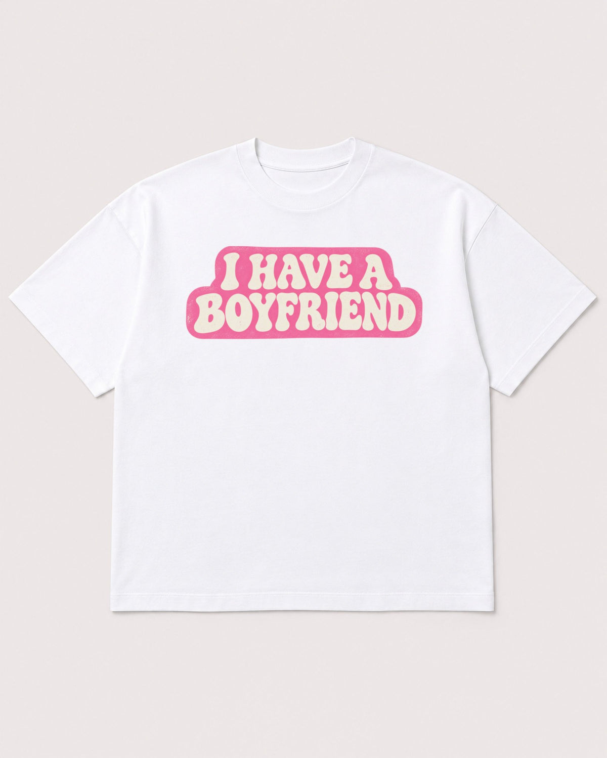 Mockup Boxy Heavyweight Tee White product