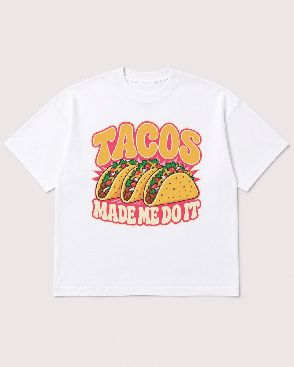 Mockup Boxy Heavyweight Tee White product