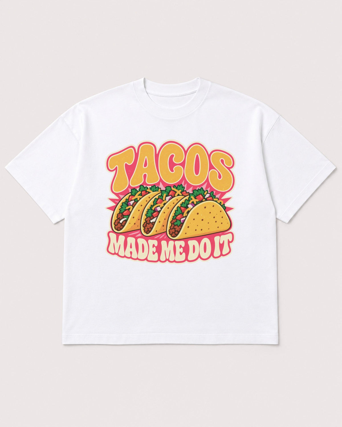 Mockup Boxy Heavyweight Tee White product