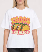 Mockup Boxy Heavyweight Tee White female close-up 08